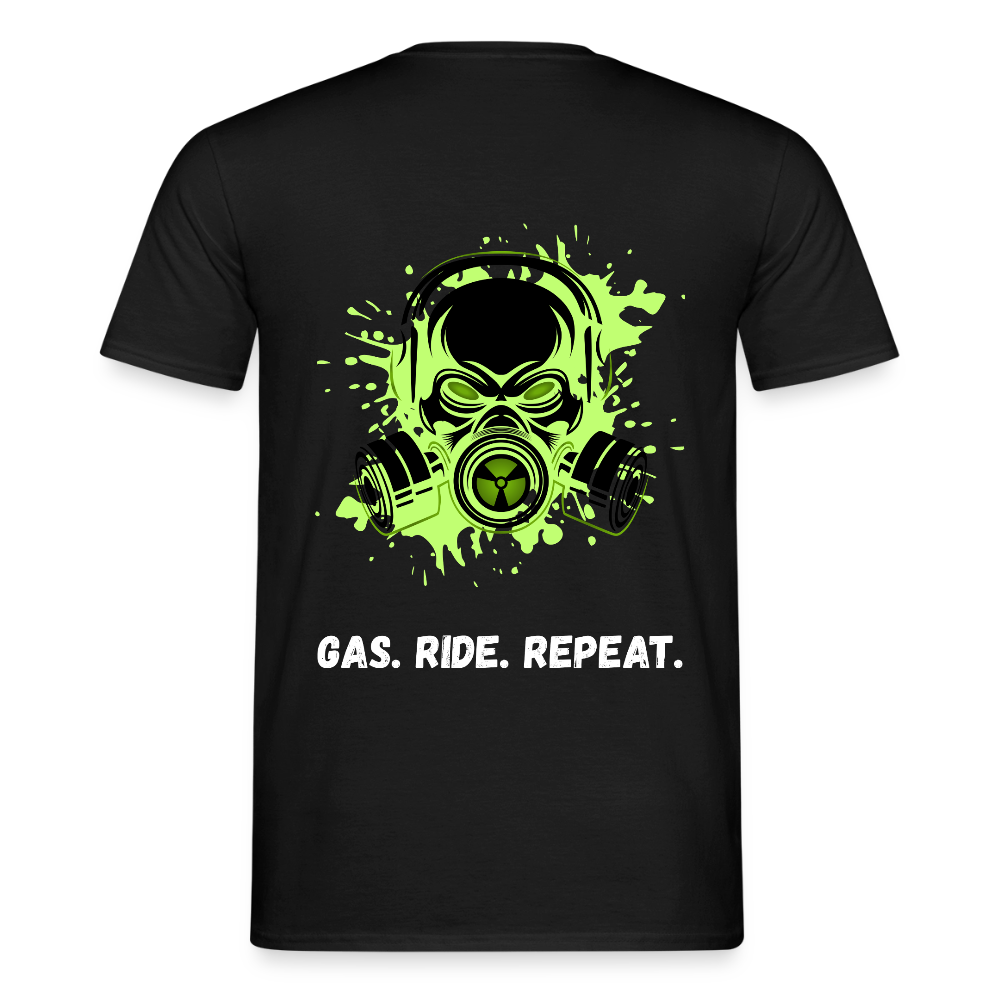 KERNSCHROTT Oversize T-Shirt „No Destination. Just The Ride.“ – Schwarz - black