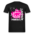 KERNSCHROTT Oversize T-Shirt „BACKPACK PRINCESS“ – Schwarz - black