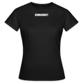 KERNSCHROTT Damen T-Shirt „BACKPACK PRINCESS“ – Taillierter Fit - black