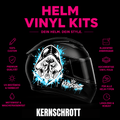 KERNSCHROTT Premium Full Wrap Kit 🚀 GAS KERNSCHROTT BLAU