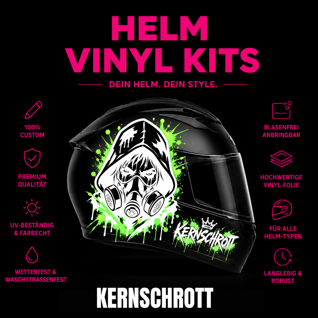 KERNSCHROTT Premium Full Wrap Kit 🚀 GAS KERNSCHROTT GRÜN