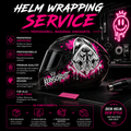 KERNSCHROTT Helmet Wrapping Service 🏁
